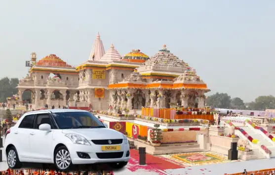 Udaipur to Ayodhya Taxi