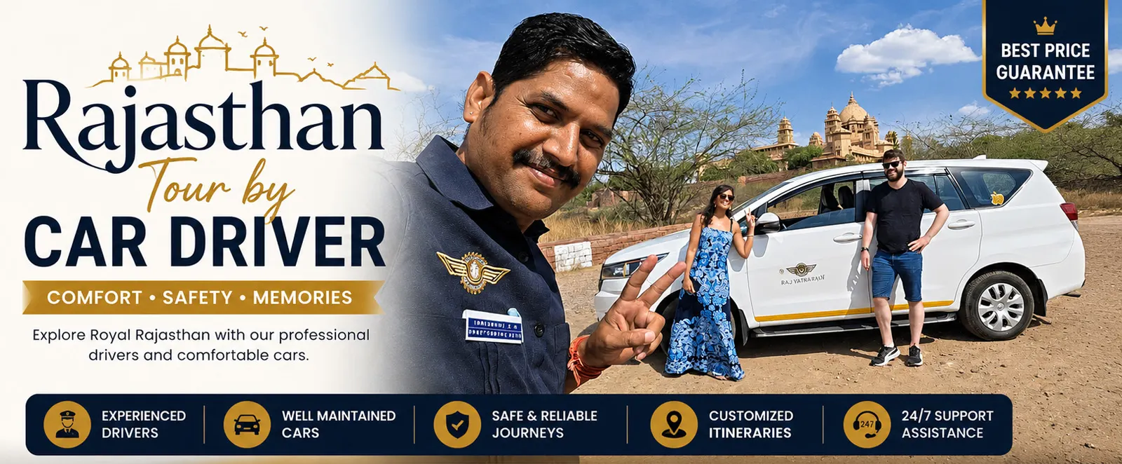 Rajasthan Tour by Car and Driver – How Much It Really Costs
