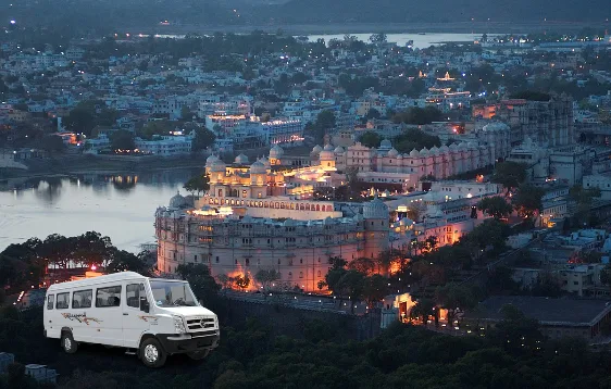 Tempo Traveller on Rent in Udaipur